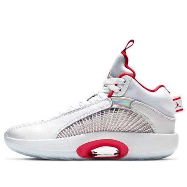 Nike Air Jordan 35 Gs Koripallokengät Miehille Valkoinen Punainen