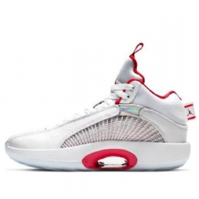 Nike Air Jordan 35 Gs Koripallokengät Miehille Valkoinen Punainen