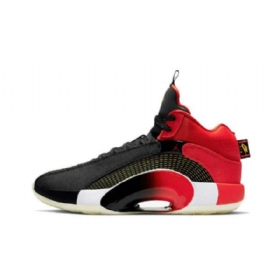 Nike Air Jordan 35 Kiinalaisen Uudenvuoden Kengät Miehille Musta Punainen