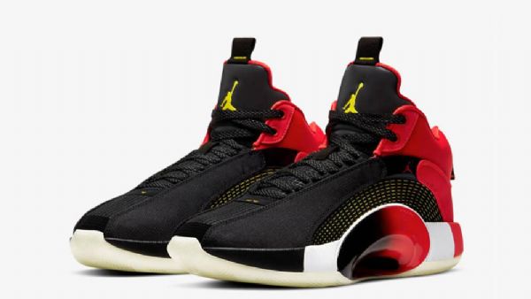 Nike Air Jordan 35 Kiinalaisen Uudenvuoden Kengät Miehille Musta Punainen