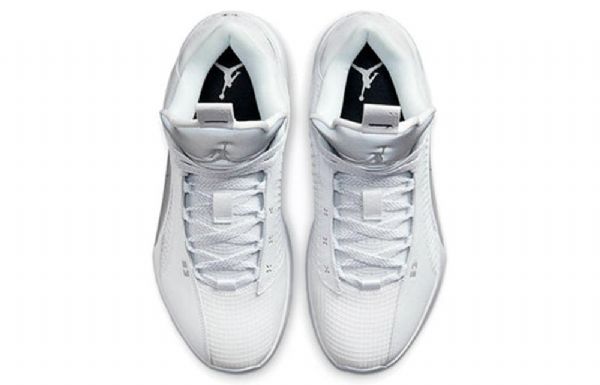 Nike Air Jordan 35 Matalat Pf-lenkkarit Miehille Valkoinen Hopea
