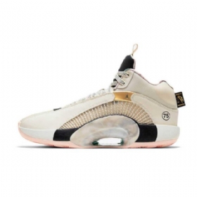 Nike Air Jordan 35 Paris Pale Ivory Kengät Miehille Khaki