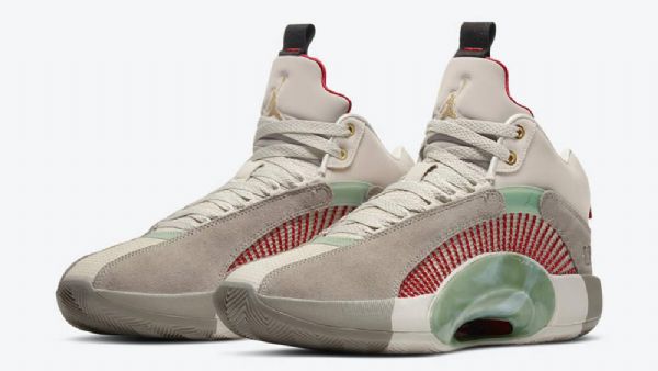 Nike Clot Jordan Retro 35 Sp Warrior Jade Kengät Miehille Harmaa