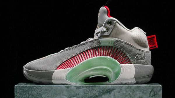 Nike Clot Jordan Retro 35 Sp Warrior Jade Kengät Miehille Harmaa