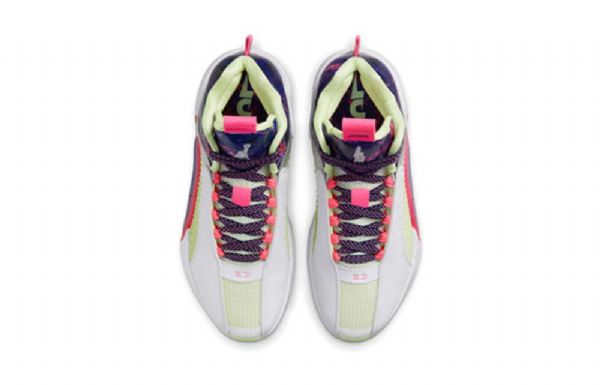 Nike Luka Doncic Air Jordan 35 Matalat Topit Gs Koripallokengät Miehille Violetti Vihreä Valkoinen