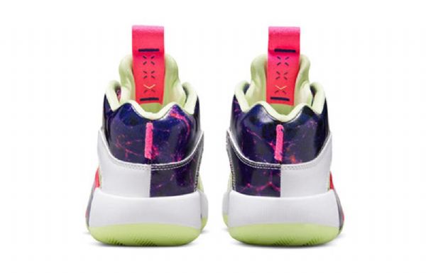 Nike Luka Doncic Air Jordan 35 Matalat Topit Gs Koripallokengät Miehille Violetti Vihreä Valkoinen