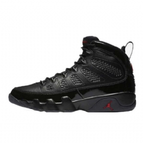 Nike Air Jordan 9 Leveät Miesten Kengät Musta