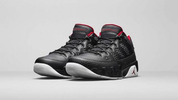 Nike Air Jordan 9 Matalat Kengät Miehille Mustavalkoinen