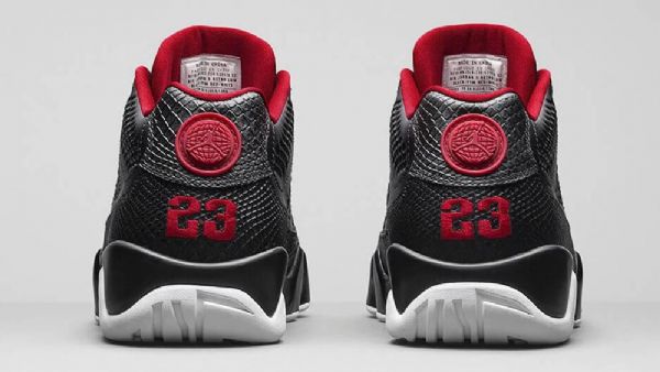 Nike Air Jordan 9 Matalat Kengät Miehille Mustavalkoinen