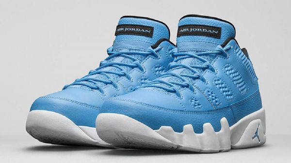 Nike Air Jordan 9 Matalat Pantone-kengät Miehille Siniset