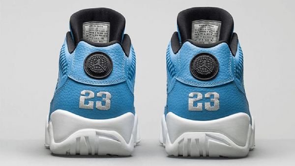 Nike Air Jordan 9 Matalat Pantone-kengät Miehille Siniset