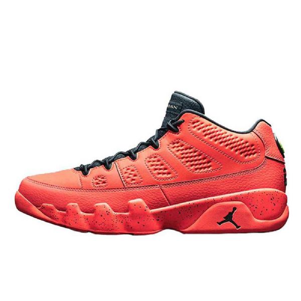 Nike Air Jordan 9 Matalat Topit Kirkkaat Mangokengät Miehille Oranssi