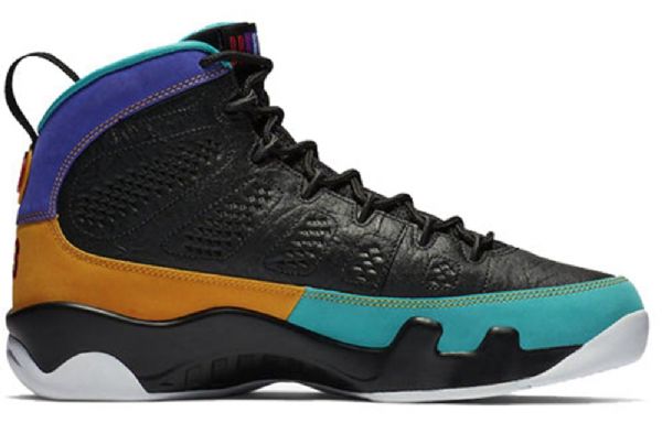 Nike Air Jordan 9 Retro Koripallokengät Miehille Mustat