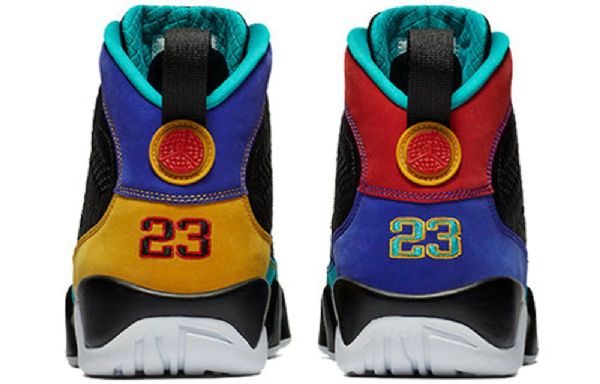 Nike Air Jordan 9 Retro Koripallokengät Miehille Mustat