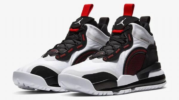 Nike Air Jordan Aerospace 720 Kengät Miehille Valkoinen Musta Punainen