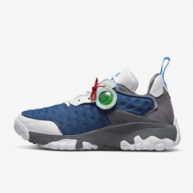 Nike Air Jordan Delta 2 Clot Kengät Miehille Valkoinen Harmaa Tummansininen