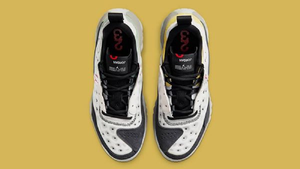 Nike Air Jordan Delta 2 Miesten Kengät Valkoinen Musta Keltainen