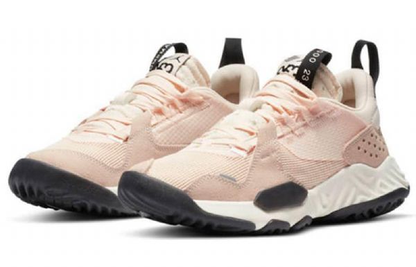 Nike Air Jordan Delta Athletic Kengät Naisille Musta Vaaleanpunainen