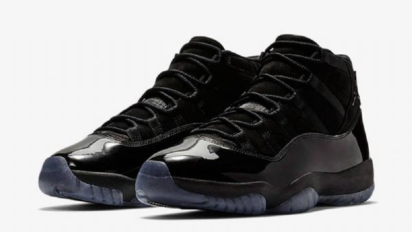 Nike Air Jordan 11 Cap Og Pukukengät Miehille Mustat