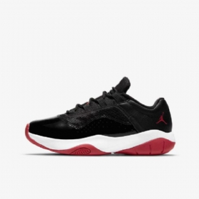 Nike Air Jordan 11 cmft Low Tops Kengät Lapsille Musta Punainen Valkoinen