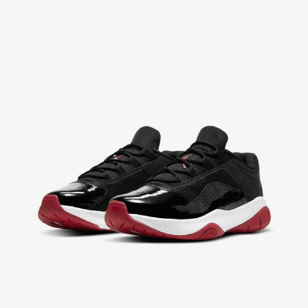 Nike Air Jordan 11 cmft Low Tops Kengät Lapsille Musta Punainen Valkoinen