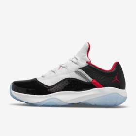 Nike Air Jordan 11 cmft Low Tops Kengät Miehille Valkoinen Musta Punainen