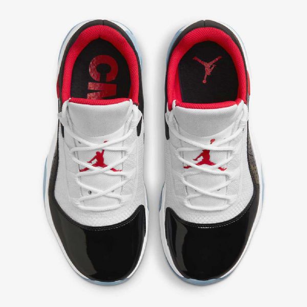 Nike Air Jordan 11 cmft Low Tops Kengät Miehille Valkoinen Musta Punainen
