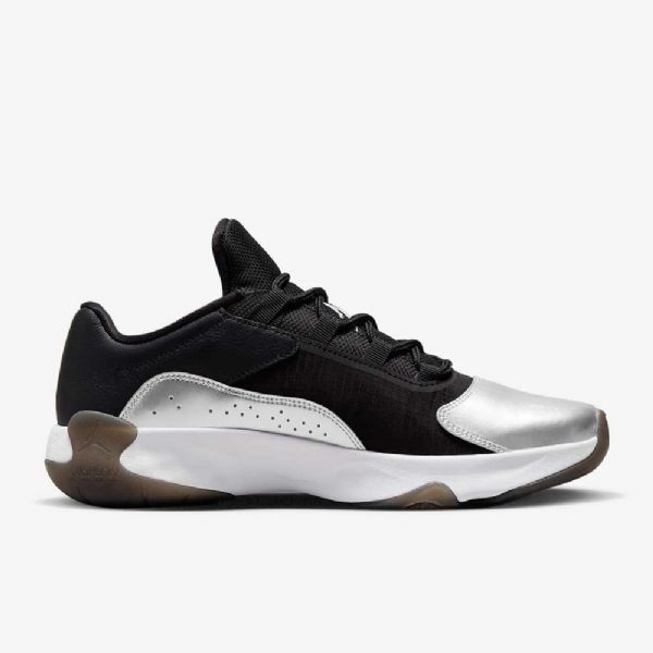 Nike Air Jordan 11 cmft Low Tops Kengät Naisille Musta Valkoinen Hopea