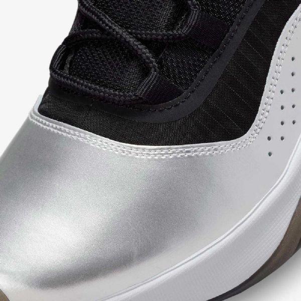 Nike Air Jordan 11 cmft Low Tops Kengät Naisille Musta Valkoinen Hopea