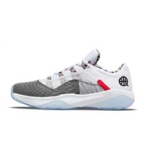 Nike Air Jordan 11 cmft Matalat Topit Quai 54 Kengät Miehille Valkoinen Musta