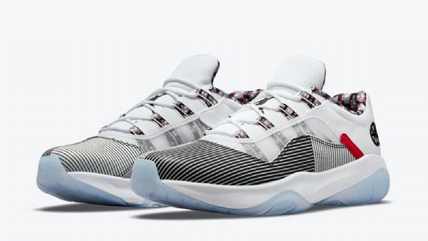 Nike Air Jordan 11 cmft Matalat Topit Quai 54 Kengät Miehille Valkoinen Musta