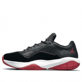 Nike Air Jordan 11 cmft Matalat Topit Retro Koripallokengät Miehille Musta Punainen