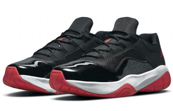 Nike Air Jordan 11 cmft Matalat Topit Retro Koripallokengät Miehille Musta Punainen
