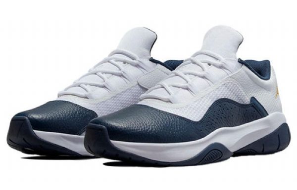 Nike Air Jordan 11 cmft Matalat Topit Retro Koripallokengät Miehille Valkoinen Laivastonsininen