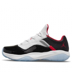 Nike Air Jordan 11 cmft Matalat Topit Retro Koripallokengät Miehille Valkoinen Musta Punainen