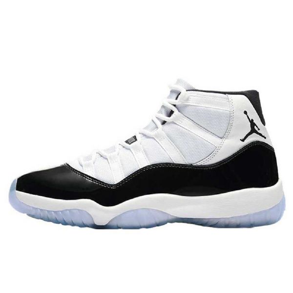 Nike Air Jordan 11 Concord Kengät Miehille Valkoinen Musta