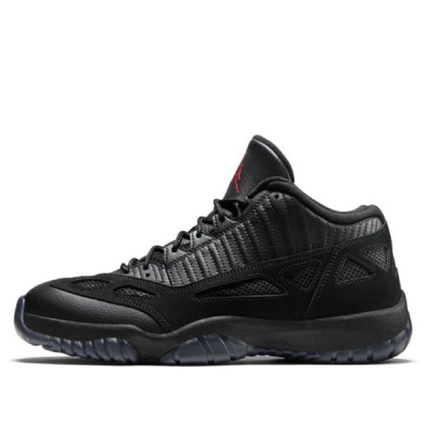 Nike Air Jordan 11 Eli Matalat Topit Retro Koripallokengät Miehille Musta