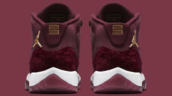 Nike Air Jordan 11 Gs Night Maroon Kengät Miehille Burgundy