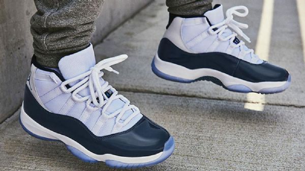Nike Air Jordan 11 Kengät Miehille Laivastonsininen