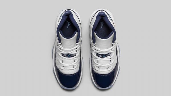 Nike Air Jordan 11 Kengät Miehille Laivastonsininen