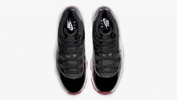 Nike Air Jordan 11 Leveät Kengät Naisille Musta