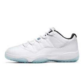Nike Air Jordan 11 Low Tops Legend Kengät Naisille Valkoinen Sininen