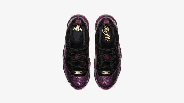 Nike Air Jordan 11 Low Tops Rook To Queen Kengät Naisille Musta Violetti