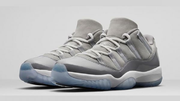 Nike Air Jordan 11 Matalat Kengät Miehille Harmaa