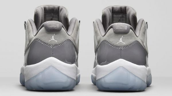 Nike Air Jordan 11 Matalat Kengät Miehille Harmaa