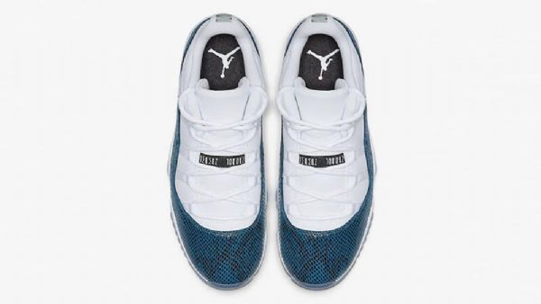 Nike Air Jordan 11 Matalat Kengät Miehille Siniset