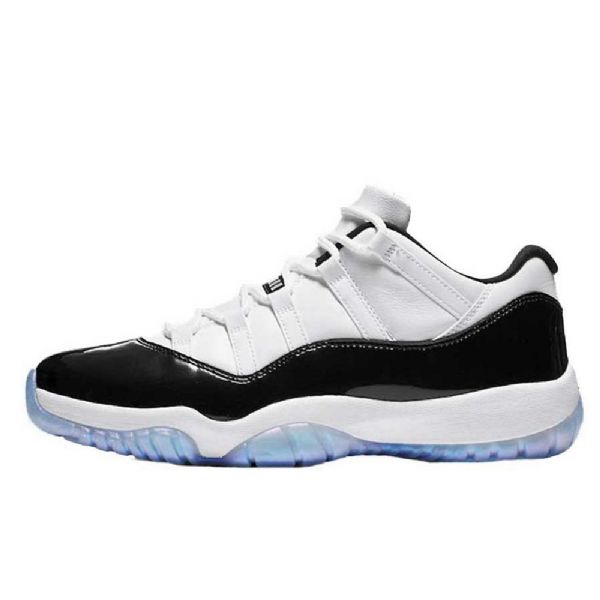 Nike Air Jordan 11 Matalat Pääsiäiskengät Miesten Valkoinen Musta