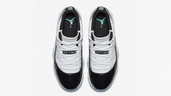 Nike Air Jordan 11 Matalat Pääsiäiskengät Miesten Valkoinen Musta