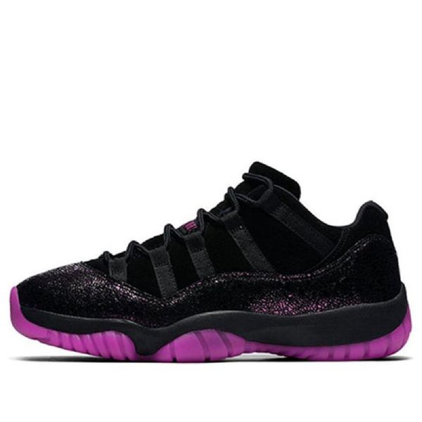 Nike Air Jordan 11 Matalat Topit Retro Koripallokengät Naisille Musta Violetti