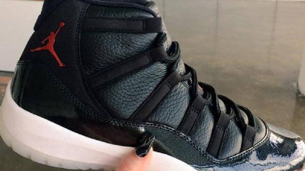 Nike Air Jordan 11 Retro 72-10 Miesten Kengät Musta